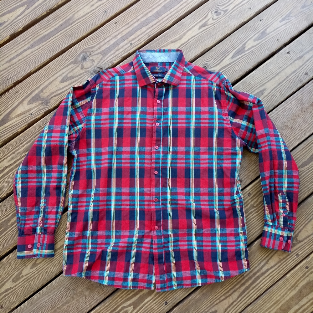 American Breed Long Sleeve Button Up Size XL